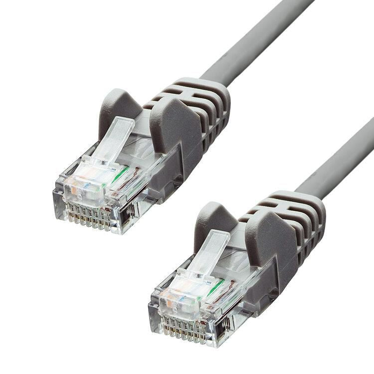 ProXtend V-5UTP-003G CAT5e Ethernet Cable – 0.3m Grey U/UTP CCA PVC RJ45 Connector