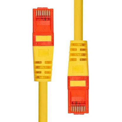 ProXtend V-6UTP-0025Y CAT6 Ethernet Cable 0.25m Yellow U/UTP CCA PVC RJ45 High-Speed