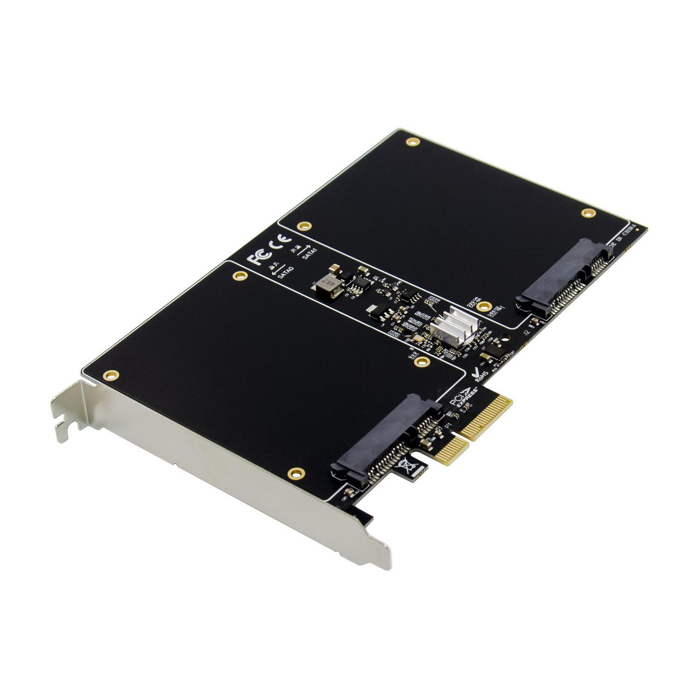 ProXtend PX-SR-10257 PCIe SATA III 6G 2-Channel SSD RAID Card