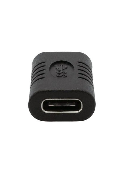 ProXtend USBCAFF USB-C to USB-C Adapter – Black, Female to Female, 30-Year Warranty