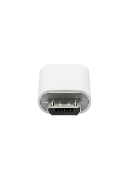 ProXtend USBMICROBA-USBCW USB 2.0 Micro B to USB-C Adapter – White, 30-Year Warranty
