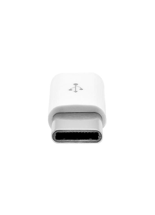 ProXtend USB-C to USB 2.0 Micro B Adapter – White, Durable 30-Year Warranty