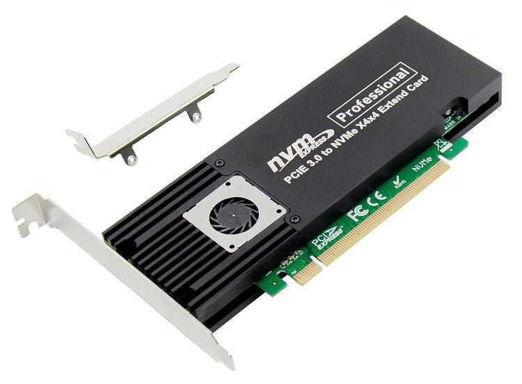 ProXtend PX-SA-10150 PCIe X4 M.2 NGFF SSD SATA Adapter Card – Dual Slot, CE, RoHS
