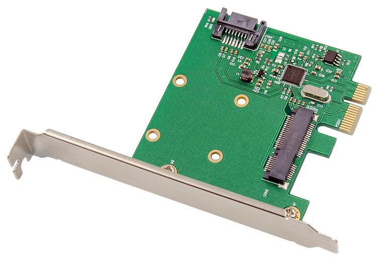 ProXtend PX-SR-10256 PCIe SATA III 6Gbps mSATA NGFF Expansion Card