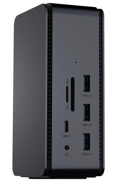 ProXtend DOCK2XUSB4 Dual 8K USB4 Docking Station – 40Gbps, 100W PD, Grey