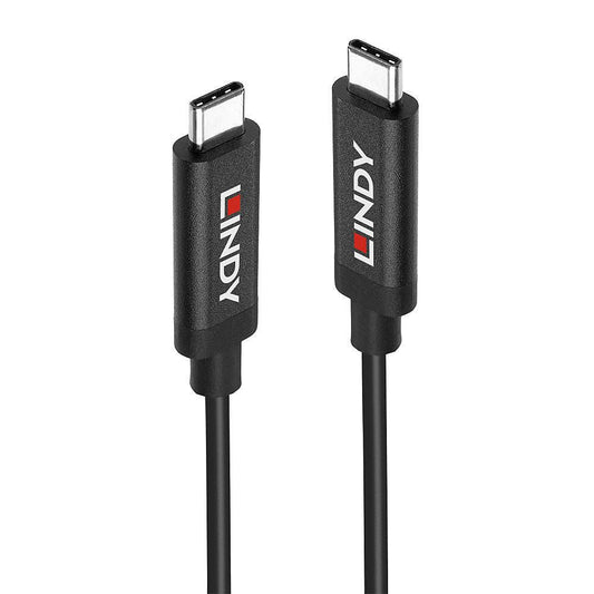 Lindy 43308 5m Active USB 3.2 Gen 2 C to C Cable 10 Gbit/s Black
