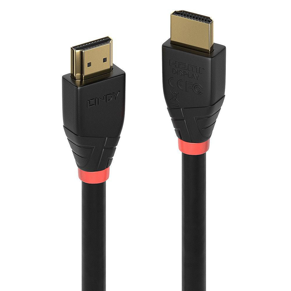 Lindy 10m Active HDMI 18G Cable – 4K UHD, HDMI 2.0, Gold Plated, ARC, CE Certified