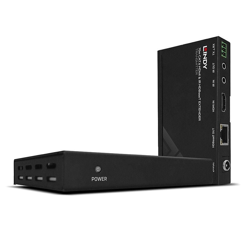 Lindy 38139 AV Extender – 70m Cat.6 HDMI 4K30 IR RS-232 HDBaseT PoC