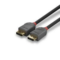 Lindy 36483 3m DisplayPort 1.4 Cable – Anthra Line, 8K UHD, Gold Plated, Triple Shielded