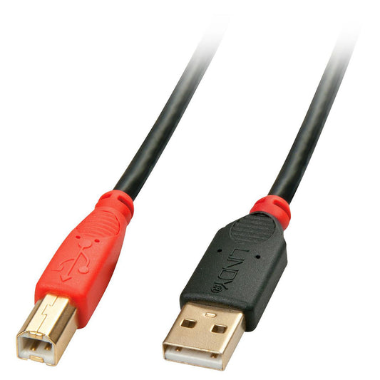 Lindy 42761 10m USB 2.0 Type A to B Active Cable Male/Male