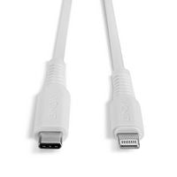 Lindy 31315 USB Type C to Lightning Cable 0.5m White – MFi Certified