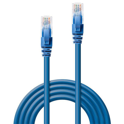 Lindy 48018 2m Cat.6 U/UTP Network Cable – Blue, Snagless Connector, 10 Year Warranty