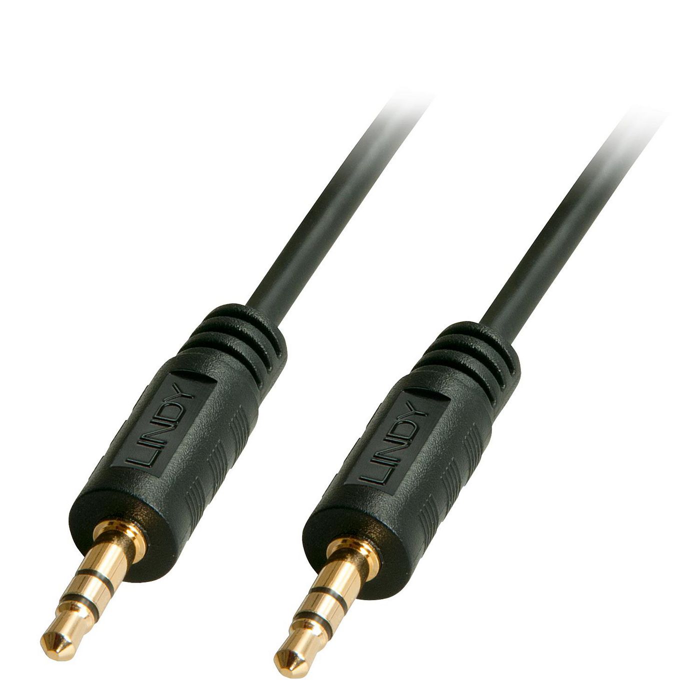 Lindy 35641 1m Premium 3.5mm Jack to Jack Audio Cable – Black