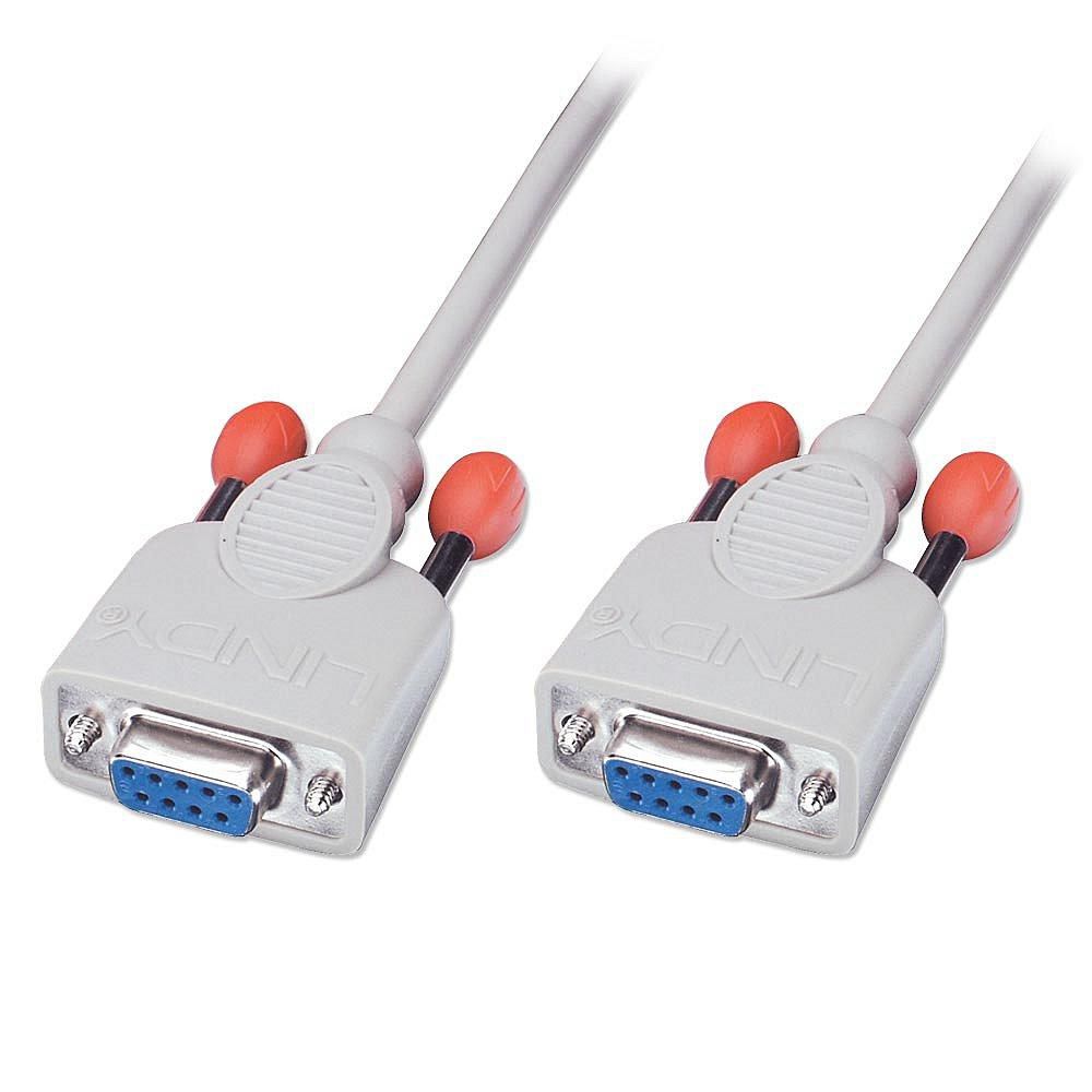 Lindy 31573 Serial Null Modem/Data Transfer Cable 2m 9DF/9DF