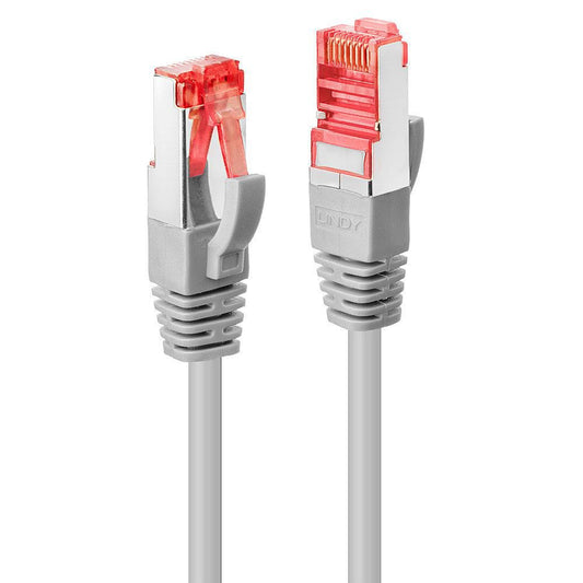 Lindy 3m Cat6 S/FTP Network Cable – Grey, RJ45, Gold Plated, 10 Year Warranty