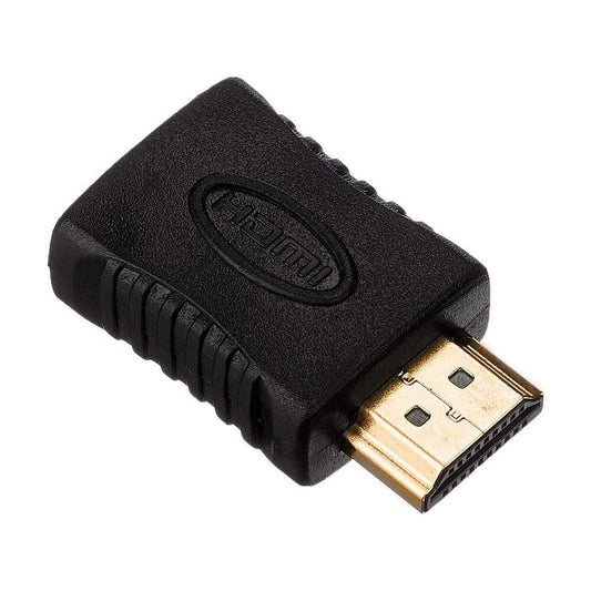 Lindy HDMI CEC Less Adapter – Female to Male, Gold Plated, Black