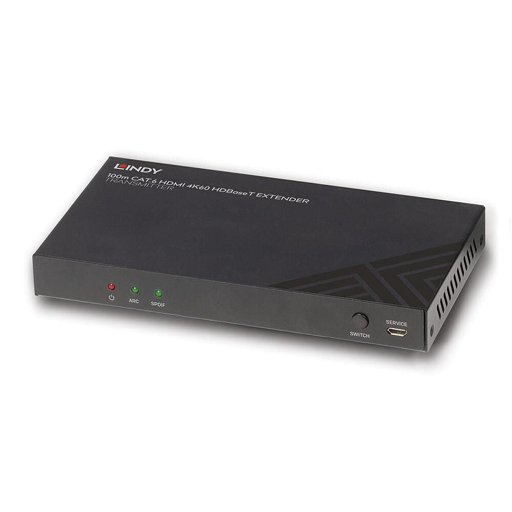 Lindy 38341 AV Transmitter – 100m Cat.6 HDMI 4K60 Audio IR RS-232 HDBaseT