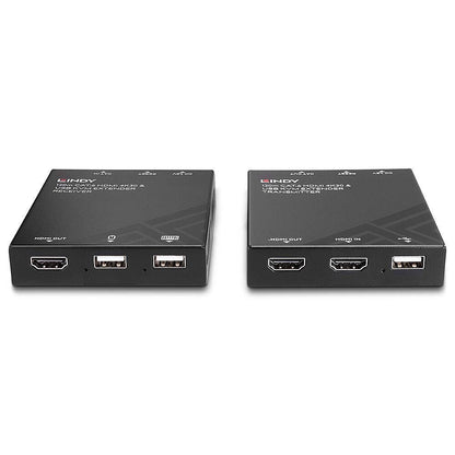 Lindy 39381 KVM Extender – 120m Cat.6 HDMI USB Transmitter & Receiver