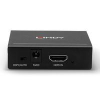 Lindy 38158 2 Port HDMI 10.2G Splitter – 4K 60Hz UHD, EDID, 2x HDMI Out