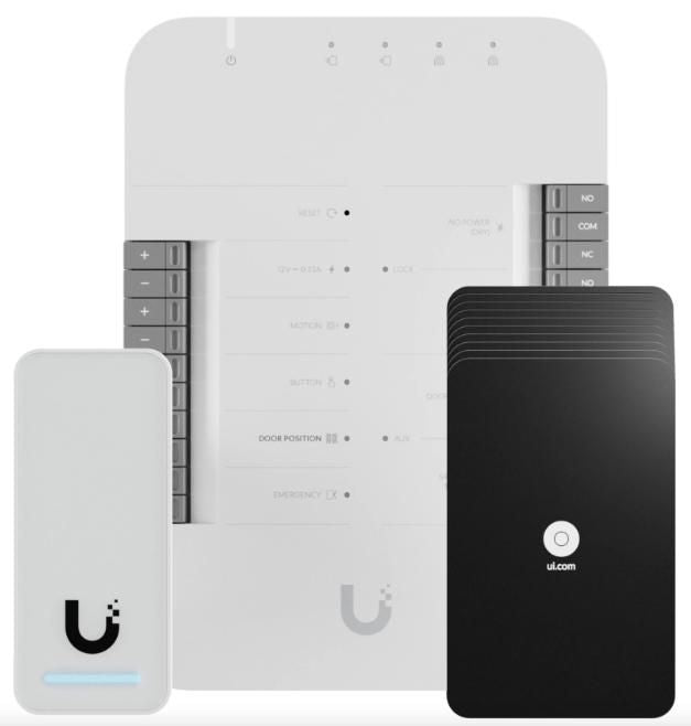 Ubiquiti UA-G2-SK Security Access Control System – Door Hub, Access Reader G2, 10x Cards