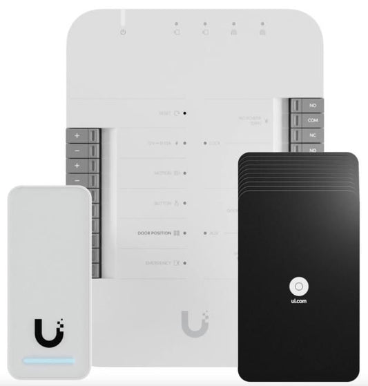Ubiquiti UA-G2-SK Security Access Control System – Door Hub, Access Reader G2, 10x Cards