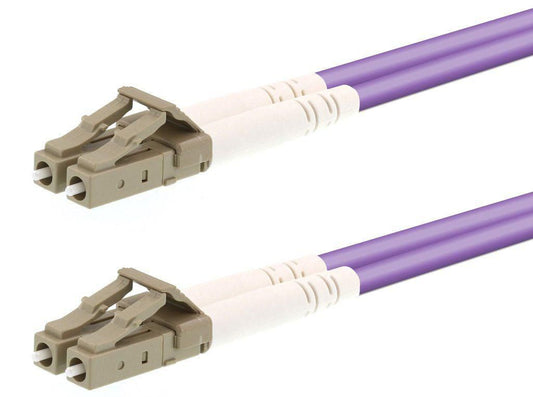 LOGON PROFESSIONAL AL5LCLC20I/4I LC/LC Fibre Patch Cable – 20m OM4 50/125µ Duplex, Halogen-Free