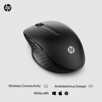 HP 3B4Q2AA Wireless Mouse – Ergonomic, Optical, Reliable