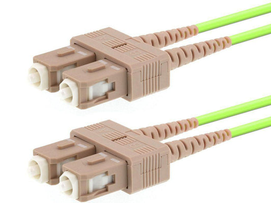 LOGON PROFESSIONAL AL5SCSC10I/5I Fibre Patch Cable SC/SC 10m OM5 50/125 Multimode Bend-Insensitive