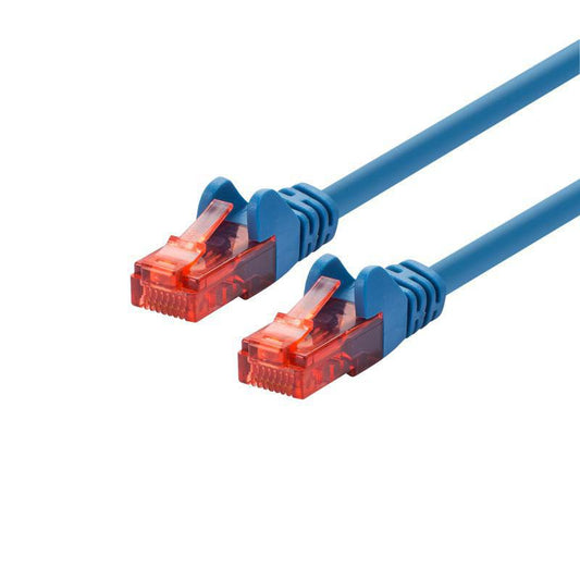 LOGON PROFESSIONAL CAT6 Patch Cable 15m Blue U/UTP RJ45 – High-Speed Network Lead