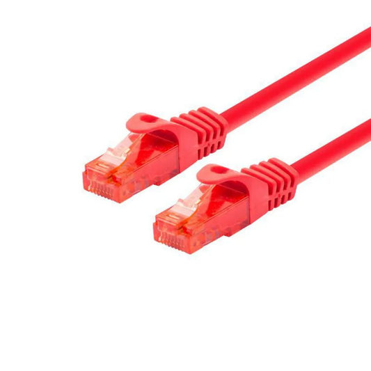 LOGON PROFESSIONAL Cat6 U/UTP Patch Cable 7m Red – RJ45 Network Lead