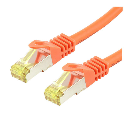 LOGON PROFESSIONAL Cat6a S/FTP Patch Cable 3m – LSOH Orange, 500MHz, RJ45