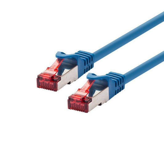 LOGON PROFESSIONAL Cat6 S/FTP Patch Cable 1.5m – Blue, Shielded RJ45