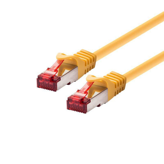 LOGON PROFESSIONAL Cat6 S/FTP PIMF Patch Cable – 2m Yellow RJ45 Network Lead