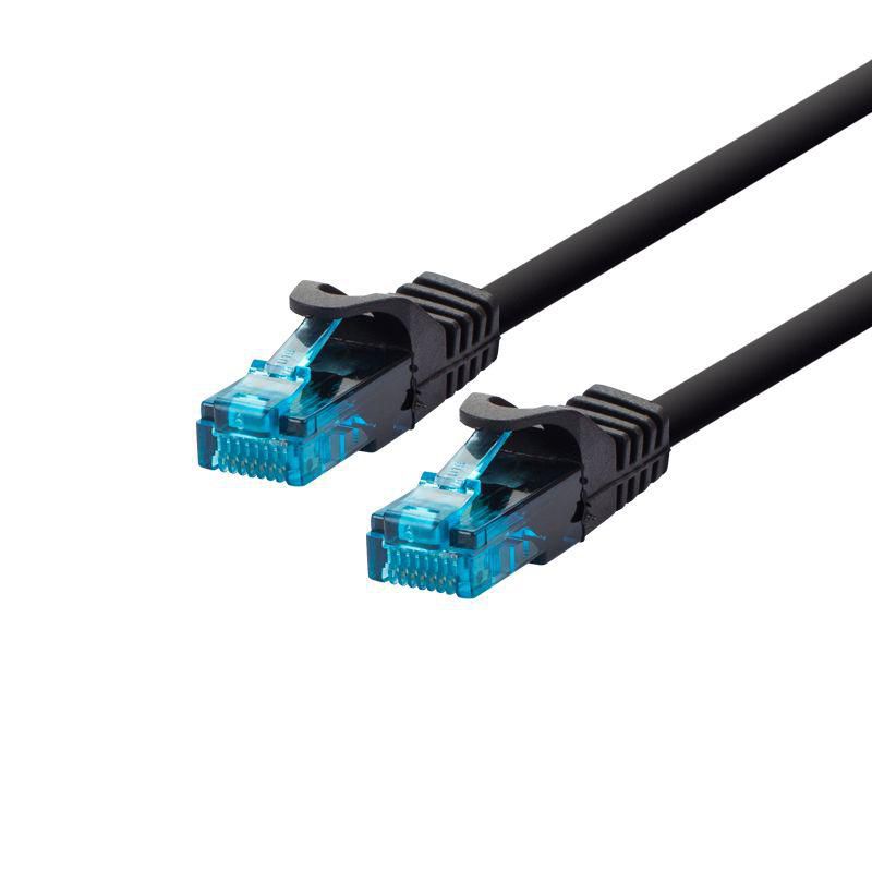 LOGON PROFESSIONAL 7m CAT5e U/UTP Patch Cable – Black, RJ45, PVC
