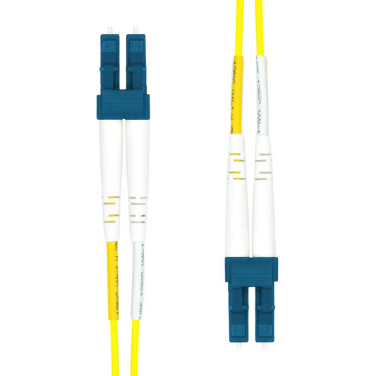 ProXtend LC-LC OS2 Duplex Single-Mode Fibre Cable 10m – Yellow, Full Duplex