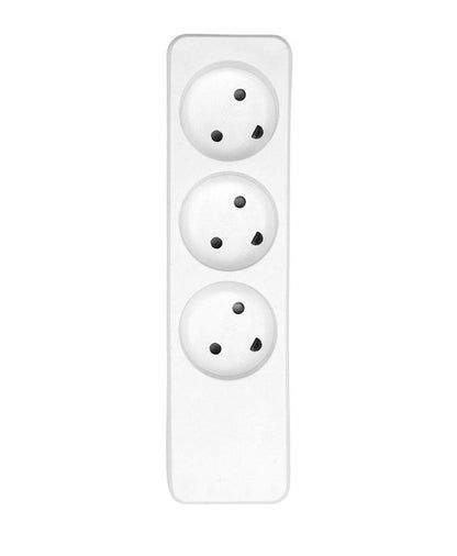 ProXtend K3-0W Power Strip – 3-Way Type K White No Plug