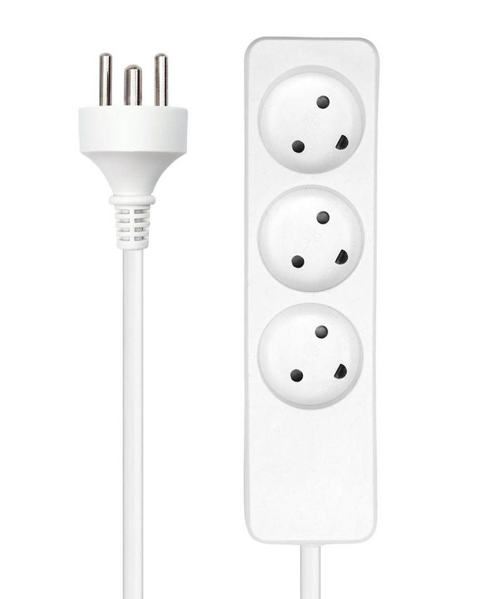 ProXtend K3-K04W Power Strip – 3-Way Type K 4m White