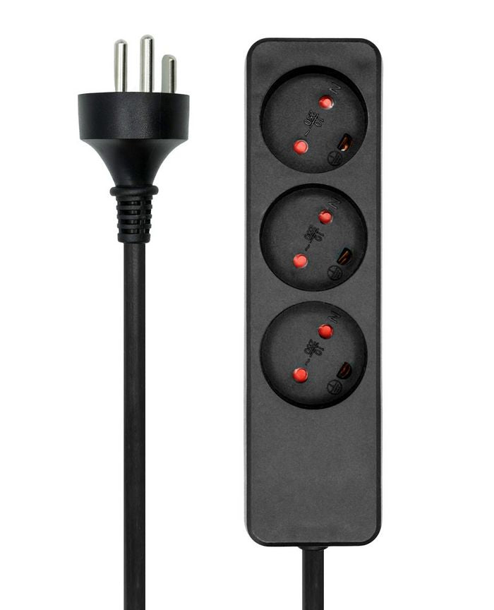ProXtend K3-K07B Power Strip – 3-Way Type K 7m Black