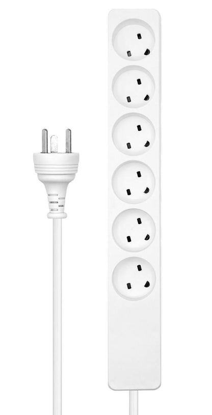 ProXtend KIT6-KIT005W 6-Way Power Strip 0.5m White