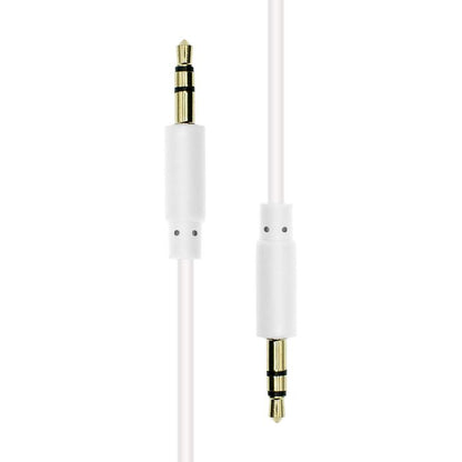 ProXtend M3S-05W 3.5mm Mini-Jack 3-Pin Slim Audio Cable Male to Male White 5m