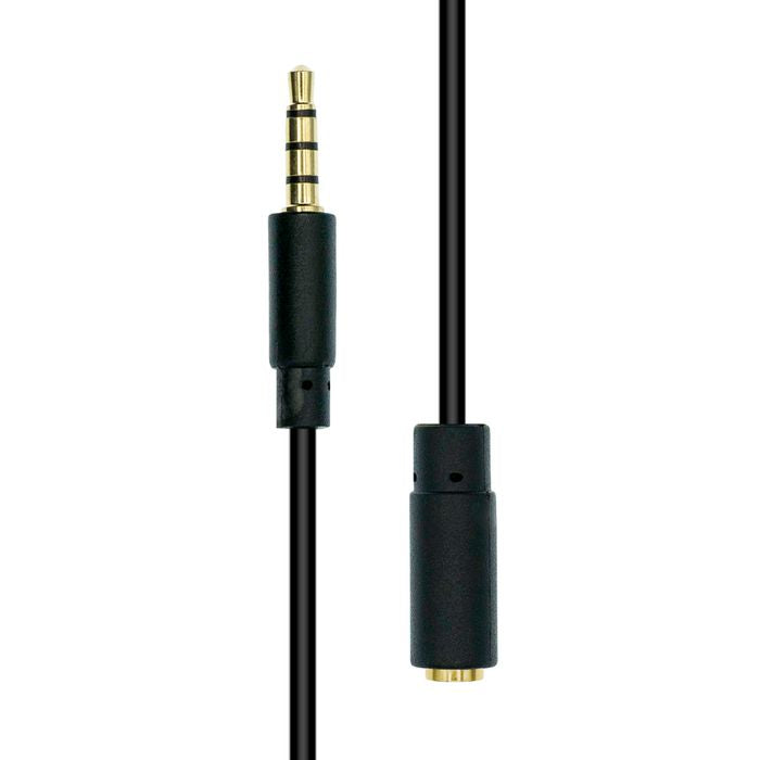 ProXtend M4EXS-05 3.5mm 4-Pin Slim Extension Cable – 5m Black Male to Female Audio Extension