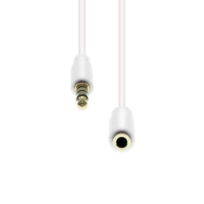 ProXtend M4EXS-10W 3.5mm 4-Pin Slim Extension Cable – 10m White Male to Female Connector