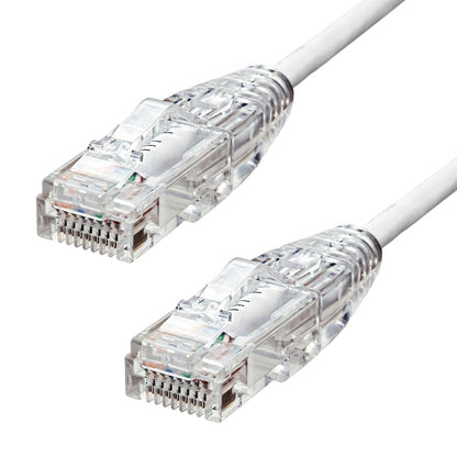 ProXtend S-6AUTP-125W Slim CAT6A UTP Ethernet Cable – 12.5m White High-Speed