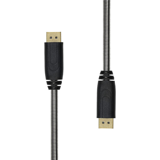 ProXtend Armoured DisplayPort 1.4 Cable 5m – Durable Male to Male Connection