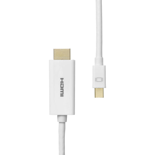 ProXtend MDP-HDMI-001W Mini DisplayPort to HDMI Cable 1m – White – 30-Year Warranty