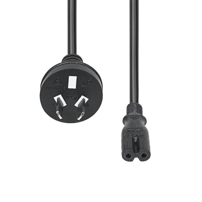 ProXtend PC-IC7-002 Power Cord – Australia to C7 2m Black Cable