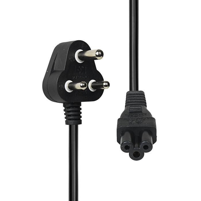 ProXtend PC-MC5-002 Power Cord Angled to C5 2m Black