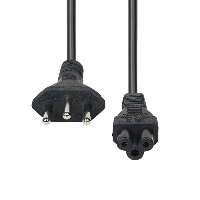 ProXtend PC-NC5-002 Power Cord – Brazil to C5 2m Black Cable