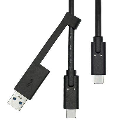 ProXtend USBCWA-001 USB-C 3.2 Gen 2 Cable with USB-A Adapter 1 Metre