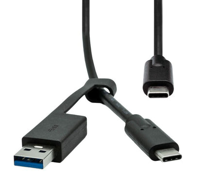 ProXtend USBCWA-001 USB-C 3.2 Gen 2 Cable with USB-A Adapter 1 Metre